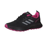adidas Mujer Runfalcon 2.0 TR Laufschuhe, Core Black/Silver Metallic/Screaming Pink, 36 2/3 EU