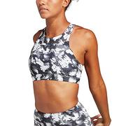 adidas Mujer Running Medio impacto sujetadora deportivos, Black/White, XL