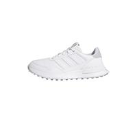 adidas Mujer S2G 26 Leather Spikeless Golf Shoe, FTWR White/FTWR White/halo Silver, 39 1/3 EU