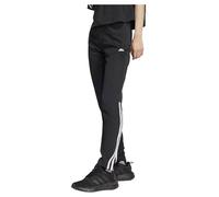 adidas Mujer Sereno AEROREADY Cut 3-Stripes Slim Tapered Pants, Black/White, S
