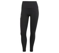 adidas Mujer Signature Graphic Print High-Waisted 7/8 Leggings, Black, M