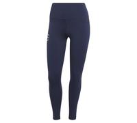 adidas Mujer Signature Graphic Print High-Waisted 7/8 Leggings, Legend Ink, XL