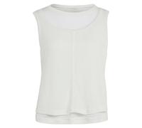 adidas Mujer Soft Lux Sheer Long-Sleeve Shirt, Off White, M