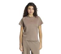 adidas Mujer Soft Lux Shirt, Khaki Six, S