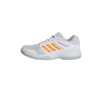 adidas Mujer Speedcourt Women Indoor Shoes, FTWR White/Pure Tangerine/Crystal Sky, 38 EU