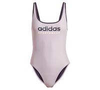 adidas Mujer Sportswear U-Back Swimsuit, Preloved Fig/Aurora Black, 44