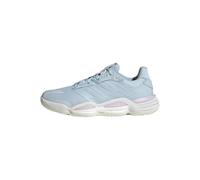 adidas Mujer Stabil 16 Indoor Shoes, Ice Blue/Crystal Sky/Off White, 40 EU