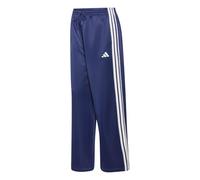 adidas Mujer Stadium 3 Stripes Trackpant Pants, Dark Blue, M