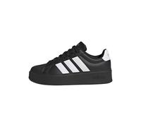 adidas Mujer STREETTALK Bold Shoes, Core Black/FTWR White/Matte Gold, 38 2/3 EU