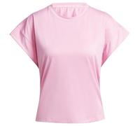 adidas Mujer Studio tee, Bliss Pink/Grey Two, XL