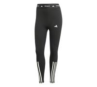 adidas Mujer Techfit 3 Stripes 7/8 Leggings Tights, BLACK, L