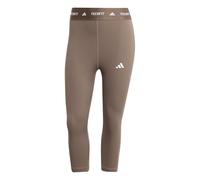 ADIDAS PERFORMANCE Leggings umbra / blanco Mxregular umbra / blanco