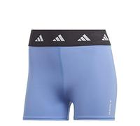 adidas Mujer Techfit Mallas, Blue Fusion/Carbon, XS