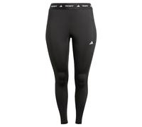 Adidas Mujer Techfit Stash Pocket Full Length Leggings (Plus Size), Black, XXL Plus