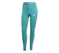 adidas Mujer TECHFIT Stash Pocket Full Length Leggings, Pure Teal, XL