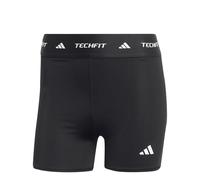 adidas Mujer Techfit Stay in Play Short Leggings, Black, S 4 Inch
