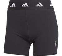 adidas Mujer Techfit Stay in Play Short Leggings, Black, XS