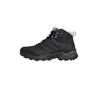 adidas Mujer Terrex Eastrail 3 Mid Climaproof Hiking Shoes, Carbon/Core Black/Semi Flash Aqua, 39 1/3 EU