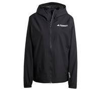 Chaqueta con capucha adidas Terrex Multi 2L RAIN.RDY negro puro mujer - L