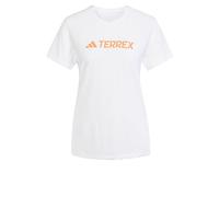 adidas Mujer Terrex Multi Climacool Logo Tech T-Shirt, White, L