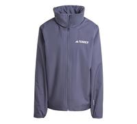 adidas Mujer Terrex Multi Essentials 2 Layer Rain Jacket, shadow navy, XS