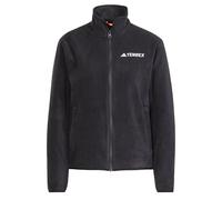 adidas Mujer Terrex Multi Essentials Full Zip Fleece Jacket, Black, XL