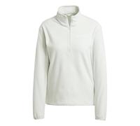 adidas Mujer Terrex Multi Essentials Half Zip Fleece Jacket, Linen Green, L