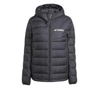adidas Mujer Terrex Multi Light Down CLIMAWARM Hooded Jacket, Black, M