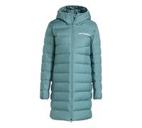 adidas Mujer Terrex Multi Light Down Hooded Parka 2.0, Preloved Teal, M