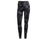 adidas Mujer Terrex Multi Printed Tights, Carbon/Black/Black/Black, 14