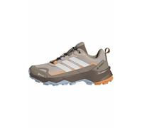 adidas Mujer Terrex Skychaser AX5 Gore-Tex Hiking Shoes, Wonder Taupe/Off White/Glow Blue, 42 EU