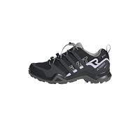 adidas Terrex Swift R2 Gore-Tex Hiking Shoes, Zapatos de Senderismo Mujer, Core Black/Solid Grey/Purple Tint, 40 EU