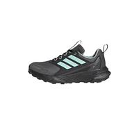adidas Mujer Terrex Tracefinder 2 Climaproof Trail Running Shoes, Carbon/Semi Flash Aqua/Grey Six, 38 2/3 EU