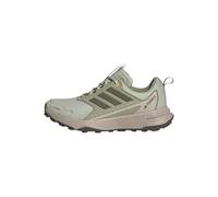 adidas Mujer Terrex Tracefinder 2 Climaproof Trail Running Shoes, Tent Green/Olive Strata/Lucid Tangerine, 40 2/3 EU