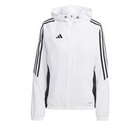 adidas Mujer Tiro24 Windbreaker Coat, white/black, XXS