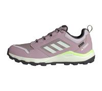 Adidas Mujer Tracerocker 2.0 Gore-Tex Trail Running Shoes, Fig/Crystal Jade/Green Spark, 40 EU