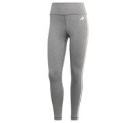 adidas Mujer Train Essentials 3-Stripes High-Waisted 7/8 Leggings, dark grey heather, XL Short