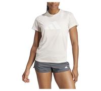 adidas Mujer Train Essentials Big Performance Logo Training tee, Putty Mauve/White, M