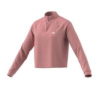 adidas Mujer Train Essentials Minimal Branding 1/4-Zip Cover Up, semi pink spark, S