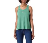 adidas Mujer Train Essentials Minimal Branding Racerback Tank Top, preloved Green, S