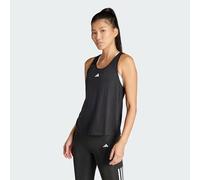adidas Mujer Train Essentials Minimal Branding Racerback Tank Top Shirt, Black, L