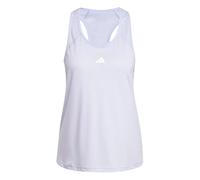 adidas Mujer Train Essentials Minimal Branding Racerback Tank Top, Violet Tone/White, M