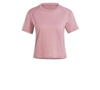 Adidas Mujer Train Essentials Train Cotton 3-Stripes Crop tee, Wonder Orchid, S