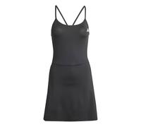 adidas Mujer Train Essentials Workout Dress with Integrated Shorts, Black/White, M