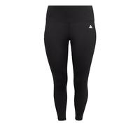 adidas Mujer Training Essentials High-Waisted 7/8 Leggings (Plus Size), Black, 4XL Plus