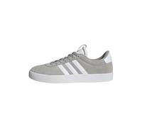 adidas Mujer Vl Court 3.0 Shoes, Grey Two / Cloud White / Silver Metallic, 39 1/3 EU