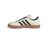 Adidas Mujer VL Court Base Shoes, Cream White/Core Black/Crystal Sand, 43 1/3 EU
