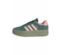 adidas Mujer VL Court Bold Shoes, Collegiate Green/Haze Coral/Semi Frozen Turbo, 40 EU