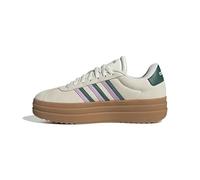 adidas Mujer VL Court Bold Shoes, Off White/Collegiate Green/Bliss Lilac, 39 1/3 EU