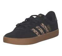 adidas Mujer VL Court Shoes, Core Black/Shadow Brown/Matte Gold, 39 1/3 EU